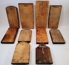 Victorian Eastlake Architectural Salvage Lot Of 10 Wood Bullseye Furniture 