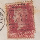 Ab16_04 Gb Qv 1861 1d Rose-red Plate 65 Sg40-c10 1  Ej Gu On Redirected Cover