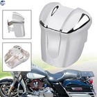 Chrome Waterfall Horn Cover For Harley Heritage Softail Street Glide Road King