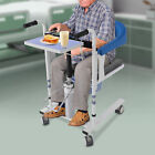Foldable Patient Transfer Lift Chair Portable Car Bathroom Hydraulic Wheelchair