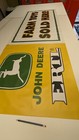 John Deere Ertl Farm Toys Vintage Style Banner Dealer Promo Sign