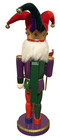Mardi Gras Court Jester 14  Christmas Nutcracker July 2009 Limited Vhtf