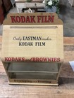 1940s Eastman Kodak Brownie Camera   Film Metal Store Display Advertising Sign