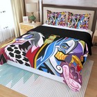 Rare  Disney Villains Art Print Duvet Cover Set  3pcs  Quilt Cover   Pillowcase