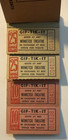 Vintage 1947 Wometco Theatres Miami  Movie Ticket Coupon Book
