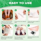 100pcs Detox Foot Patches Pads Body Toxins Feet Slimming Deep Cleansing Herbal