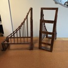 Vintage Bronze Metal Bookends Decorative Antique Style Office Desktop Book Stand
