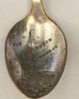 Vintage Souvenir Spoon Us Collectible Minuteman Old South Church Boston Mass