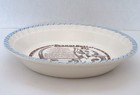 1983 Royal China Country Harvest Peanut Butter Pie Recipe Plate Circus Elephant