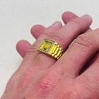 Y2k Vintage Gold Rolex Ring Unisex Size 8 2000s Jewelry Brand New