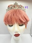 Tiara Crown Bridal Wedding Prom Hair Rhinestone Crystal Princess Silver