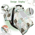 Mallard Duck Baby Car Seat Cover Infant Covers For Girl Boy Minky Carseat Canopy