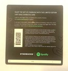 2017 Starbucks Collectible Gift Card Lady Gaga On Backing  Mint  Global Shipping