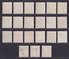 Malaya Pahang Scott 50-70 Lh 1950-1955 Sultan Abu Bakar Set Scv  142 80  5 Tear