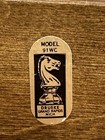 Drueke Presentation Gavel Model 91wc Strike Plate Is Cracked In Wood Display Box