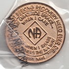 8 Years Viii - Narcotics Anonymous Recovery Medal Token Chip Coin