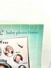2006 My First Year Silver Picture Frame Newborn To 1 Year Old Nos  Vintage