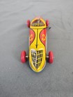 Antique J  Chein Wind Up Tin Litho  52 Racer Indy Race Car Toy W  Driver 6 5 
