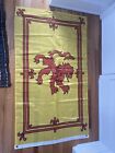 Vintage Silk Lion Rampant Royal Banner Of Scotland Flag 3    By 5   