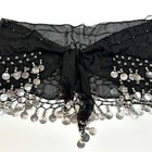 Belly Dance Skirt Womens One Size Costume Hip Scarf Wrap Bellydancing Belt