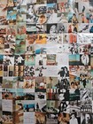 Rare Vintage 70 s Rod Stewart And Faces Fold Out Collage Poster 43  X 31 5 