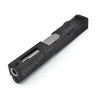 Hgw Complete Upper For Glock 19 Black Edc Rmr Slide Ported Ss Flush Barrel Sight