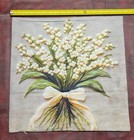  set Of 2  Lily Of The Valley 2d Flat-printed Pillow Cover Brand New 18x18in 