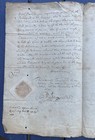 1694 Nine Years War Document   Paying Danish Mercenaries W  British Tallies