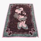 Vintage Biederlack Blanket Disney Minnie Mouse Pink Throw Reversible 55   x30   