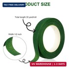 8 Rolls Floral Tape 1 2inch Flower Tape  Green Floral Tape For Fresh Flowers  30