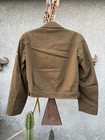 Vintage 1950s Jacket Military Olive Cropped Ike Jacket Size 38r Eisenhower