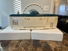Antique 1991 Retro Radio Cassette Player Tiel Cream Color Untested Vintage Japan