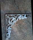 Six Antique Iron Porch Bracket Floral Eave Corbels Beautiful 17x17