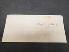 1898 Commercial Bank Stockbridge Michigan Bank Check W 2c Tax Stamp