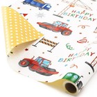  Construction Ink Wrapping Paper Roll - 1 Roll 17    X 33 Ft Tractor Truck