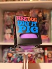  rare New  Needoh Dig  It Pig Stress Toy