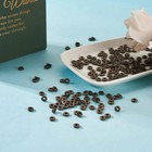 200pcs Antique Bronze Flat Round Spacer Beads For Jewelry Making 6mm