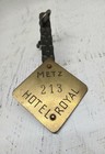 Early Rare Original Historic Metz Hotel Royal Room Key   Fob Unusual