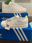 Adidas Superstar Ii C Triple White Kids Sneakers Jh9982 Size 2 Us New With Box
