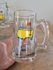 Lot Of 2 Masters Golf Tournament Glasses Beer Mug Stein Drinking Heavy