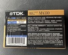 Tdk Ma-110 Metal Bias Iec Iv   Type Iv Blank Cassette Tape New Sealed 