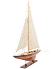 Shamrock V 1930 America s Cup J Boat Wood Model 39  Yacht Uk Sailboat New