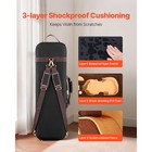 Portable Nylon Fabric 4 4 Full Size Violin Case Anti-scratch Travel Carrying Bag