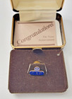 C p Bell Telephone 10k Gold Pin In Original Case Vintage