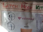 Latch Hook Kit Pillow Santa Claus 16 X 16 Inches Nip
