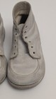 Leather White Vintage Toddler And Antique Baby Shoes Set
