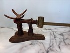 Vintage Cast-iron Balance Beam Scale   Equal-arm Balance  early-mid 1900 s 