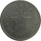 Ghana    1958    2 Shillings