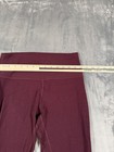 Lululemon Women s Maroon Crop Capri Yoga Pants Athletic Leggings Size S Inseam