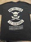 New Logo Official Metallica 2025 M72 Us Tour Dates Wear-ever I May Roam Shirt L